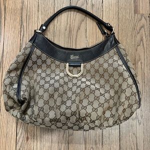 Gucci D-Ring Hobo Bag
